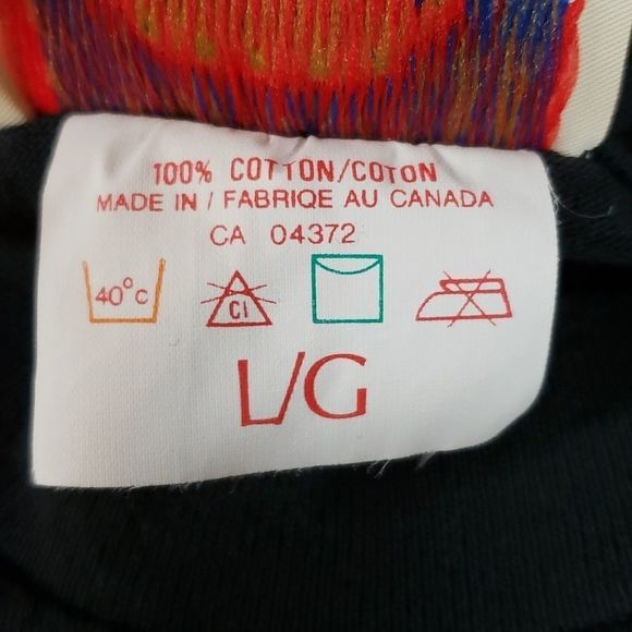 Vintage 80s Banff Canada‎ Mountain Memories Single Stitched T-Shirt Large - Picture 4 of 5